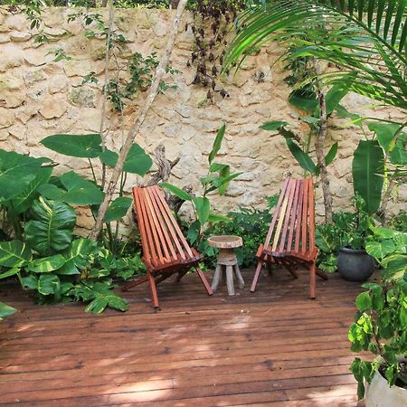 Elegant Boho Style Villa Jungle Views In Rooftop Deck & Outstanding Raw Pool In Holistika トゥルム エクステリア 写真