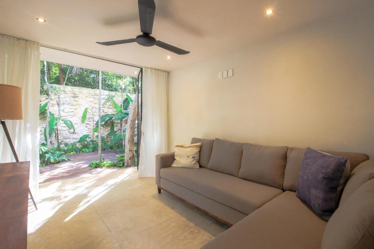 Elegant Boho Style Villa Jungle Views In Rooftop Deck & Outstanding Raw Pool In Holistika トゥルム エクステリア 写真